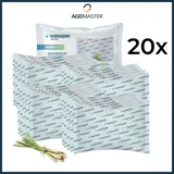 Luftentfeuchter Nachfüllpack 250g Lemongrasduft 20 m2 3 Monate 20x Wessper