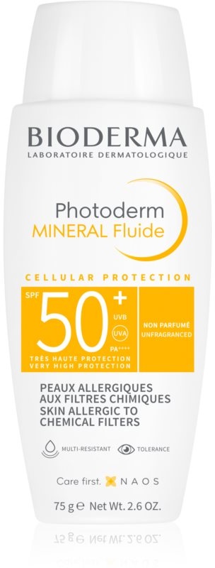 Bioderma Photoderm Mineral Fluid SPF 50+ 75 g