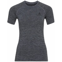 Odlo Damen Funktionsunterwäsche Kurzarm Shirt Performance Light grey melange, XL