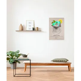 KOMAR Canvasbild Greek Ice Tea Cocktail - 60 cm - Bild Auf Keilrahmen - Modern Urban