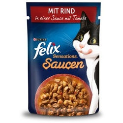 Felix Sensations Saucen Rind & Tomate 52x85 g