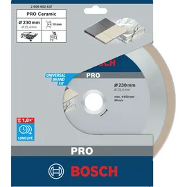 Bosch Diamanttrennscheibe 230 mm 1 St.