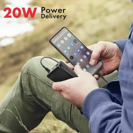 Swissten Power Line 30000 mAh 20W Power Delivery Schwarz