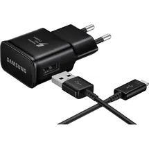 Samsung EP-TA20 Schnellladegerät inkl. USB-C-Kabel, Schwarz