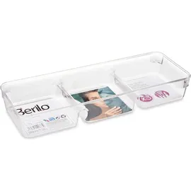 BigBuy Organizer für Pinsel und Kosmetik Smart, 27,6 x 10,2 x 4,3 cm