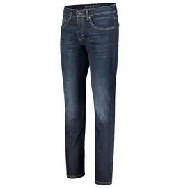 MAC Arne Pipe enge Stretch-Jeans in dark blue Waschung-W36 / L30