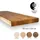 moon tree Wandregal 150 x 3,8 x 30 cm Hellbraun