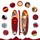 huiike Stand Up Paddling Board 305 x 84 x 15 cm rot