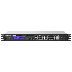 QNAP QGD-1602P-C3558-8G 8xPoE-Ports mit 2.5GbE 8xPoE-Ports mit 1GbE 2xSFP+ 10GbE 500W Toatl-Stromverbrauch