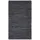 Homescapes - Schwarzer Leder-webteppich Denver gewebt 150/240 cm,
