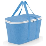Reisenthel coolerbag Twist Azure – Kühltasche mit Obermaterial aus recycelten PET-Flaschen – Ideal für picknicks