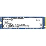 Kingston NV3 NVMe PCIe 4.0 SSD 4TB, M.2 2280 - M-Key / PCIe 4.0 x4 (SNV3S/4000G)