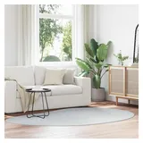 vidaXL Teppich HUARTE Grau 160 x 230 cm Polyester