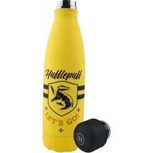 Cinereplicas Isolierte Wasserflasche Hufflepuff schwarz 0,5 l