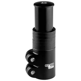 Ergotec A-Head Adapter Alu für 1 1/8", schwarz