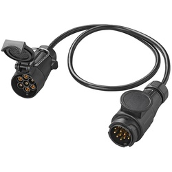 ProPlus 343527 Adapterkabel 13polig Stecker Pkw auf 7polig Kupplung Anhänger