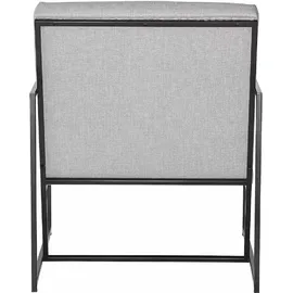 jan kurtz Sessel Style Polyester 62 x 75 x 78 cm Grau