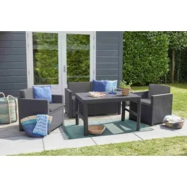 ALLIBERT Victoria Loungeset anthrazit