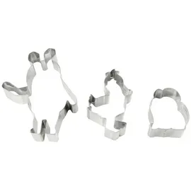 Dr. Oetker 2er-Set: Edelstahl-Ausstecher "Maus & ihre Freunde" - 2x 3 Stück