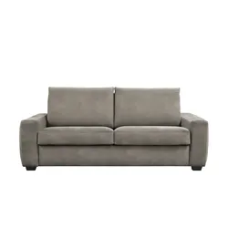 Schlafsofa  Allegra , grau , Maße (cm): B: 207 H: 98 T: 87