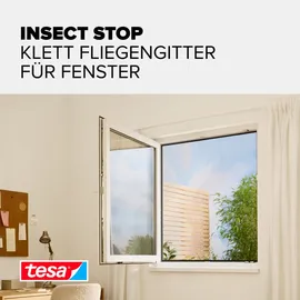 Tesa Fliegengitter Insect Stop Standard 150 x 180 cm Weiß