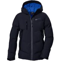 KILLTEC Jungen Steppjacke/Winterjacke mit Kapuze KOW 374 BYS QLTD JCKT, dunkelnavy, 152,