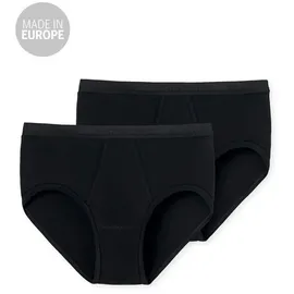 SCHIESSER Original Classics Slip schwarz 8 2er Pack