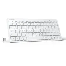 TeckNet Slim Kabellose Tastatur DE