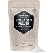 Vitamaze Kollagen Pulver + Biotin + Vitamin C