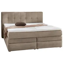 JOB Boxspringbett AMY, 180 x 200 cm braun