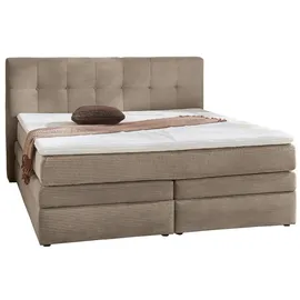 JOB Boxspringbett AMY, 180 x 200 cm braun