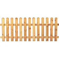 Tetzner & Jentzsch Vorgartenzaun 200 x 100 cm Grün/Holz