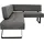 K+W Komfort & Wohnen Eckbank Spider II Schwarz 195 x 88 x 165 cm