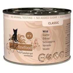 Catz finefood Nassfutter Katze Classic Adult No. 9 Wild 6x200 g