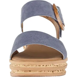 Gabor Plateau-Sandaletten Damen Blau 39