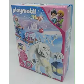 Playmobil Magic Schneetroll mit Schlitten 9473