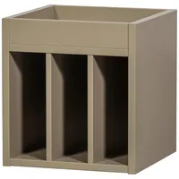 Woood Turner Plattenschrank 44 x 44 x 47 cm Braun