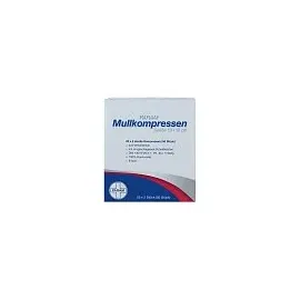 PARAM MULLKOMPRESSEN STERIL 10X10 8F 25x2 st
