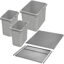 SOTech Ninka Abfalltrennsystem 15 l Grau