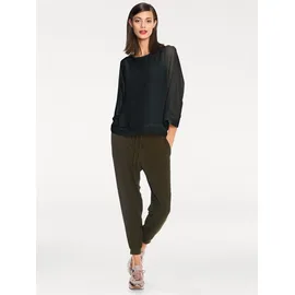 Heine Blusenshirt Schwarz 48/50