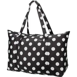 Reisenthel mini maxi travelbag Dots White Schwarz