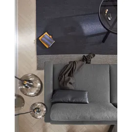 creation by rolf benz 3-Sitzer "CR.450, Designsofa, Loungesofa", grau (fehgrau 062, 36), B:204cm H:85cm T:95cm, Jacquard-Flachgewebe Diane 1 Q2 (55% Polyacryl 45% Polyester), CREATION BY ROLF BENZ, Sofas, Armlehne niedrig, Fuß chromfarben glänzend, Breite 204 cm