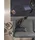 creation by rolf benz 3-Sitzer "CR.450, Designsofa, Loungesofa", grau (fehgrau 062, 36), B:204cm H:85cm T:95cm, Jacquard-Flachgewebe Diane 1 Q2 (55% Polyacryl 45% Polyester), CREATION BY ROLF BENZ, Sofas, Armlehne niedrig, Fuß chromfarben glänzend, Breite 204 cm