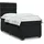 vidaXL Boxspringbett 140 x 200 cm Schwarz