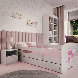 raumhirsch furniture Kinderbett Fee 80 x 180 cm Holzwerkstoff weiß