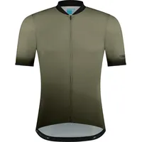Shimano Evolve Avventura Kurzarm-radtrikot - Dark Olive / Dark