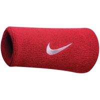 Nike Swoosh Doublewide Schweißbänder, varsity red/white