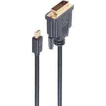 S-Conn Mini Displayport 1.2/DVI D 24+1 Stecker schwarz 5m