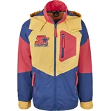 Starter Black Label Funktionsmantel Multicolored Logo Blau/Gelb/Rot S