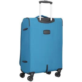 d & n Travel Line 9204 4-Rollen Cabin 66 cm / 65 l blau
